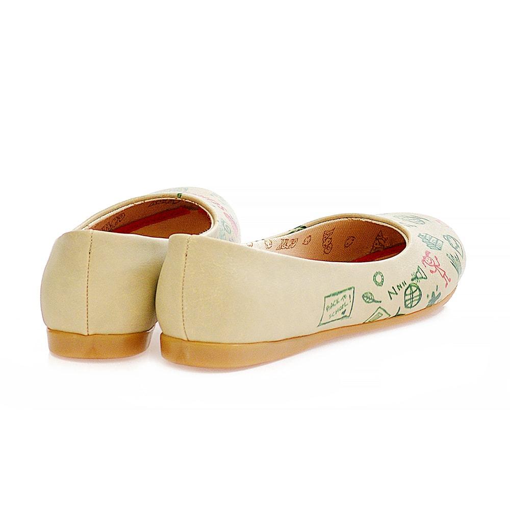 Back to School Ballerinas Shoes 1007 (1405793370208)