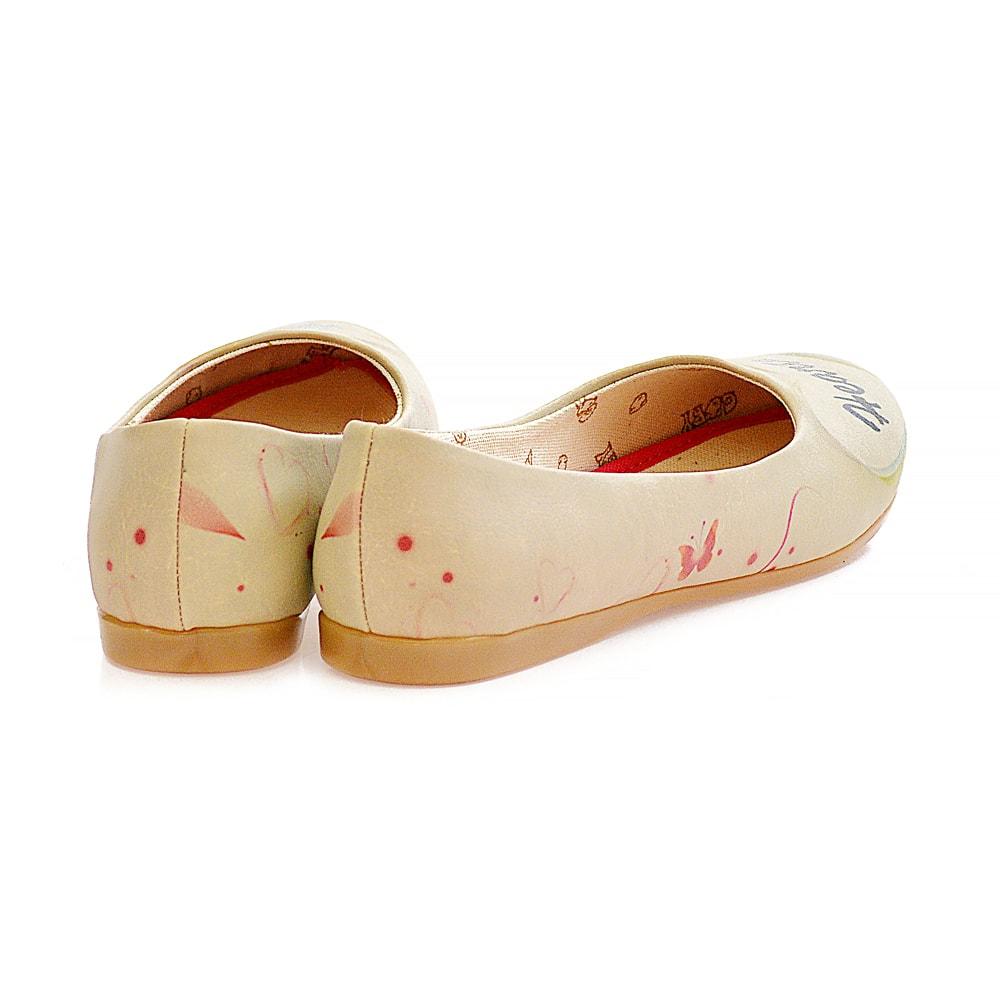 Heart Ballerinas Shoes 1039 (1405793534048)