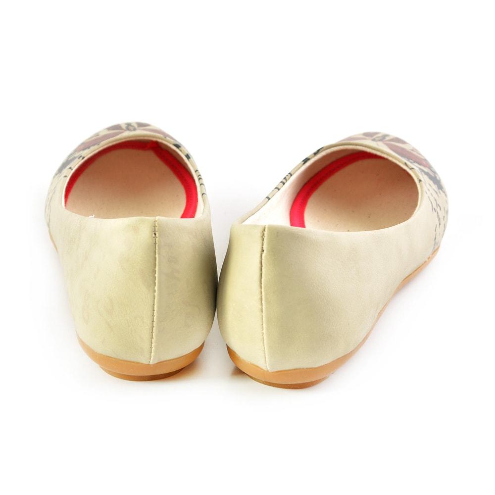 Bordeaux Butterfly Ballerinas Shoes 1060 (506262683680)