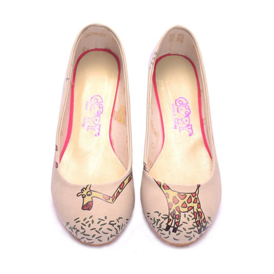 Baby Giraffe Ballerinas Shoes 1074 (506263044128)