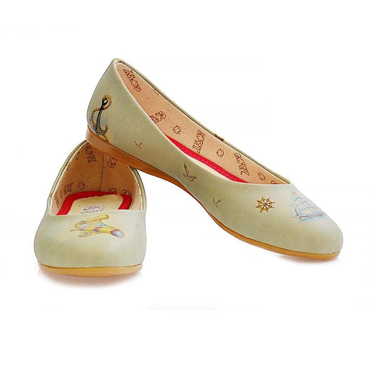 Ship and Travel Ballerinas Shoes 1082 (1405793730656)