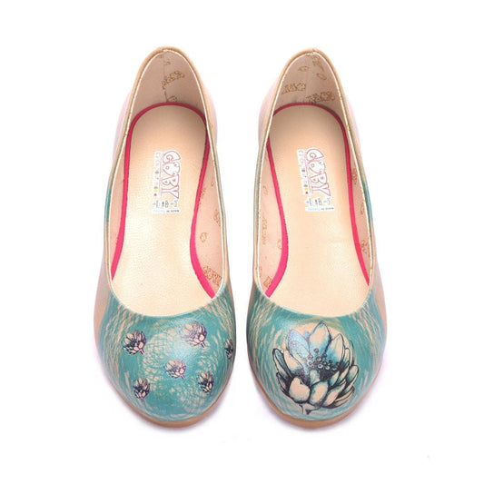 Artichoke Flower Ballerinas Shoes 1092 (506263732256)