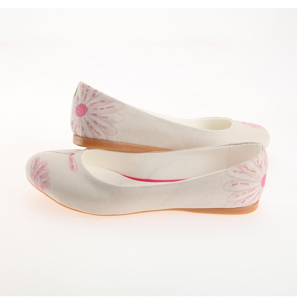 Flower Ballerinas Shoes 1121 (506264092704)