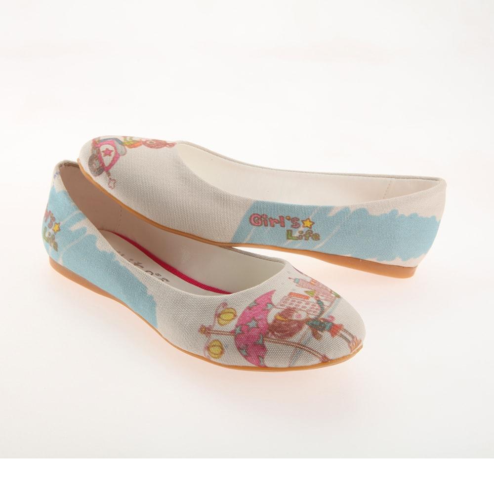 Girls Life Ballerinas Shoes 1127 (1405794484320)