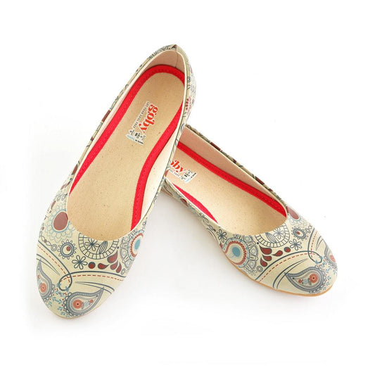 Pattern Ballerinas Shoes 2013 (1405795074144)