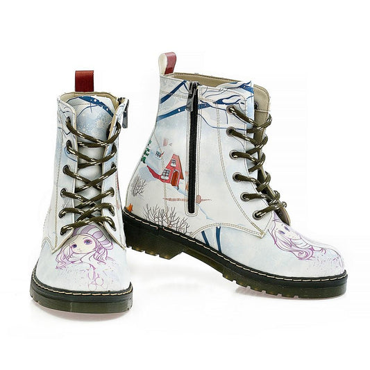 Winter Life and Girl Long Boots AMAR105 (1329363452000)