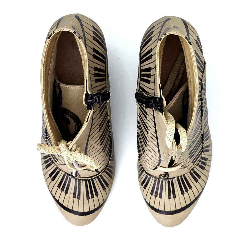 Music Speaks Ankle Boots BT218 (1405796286560)