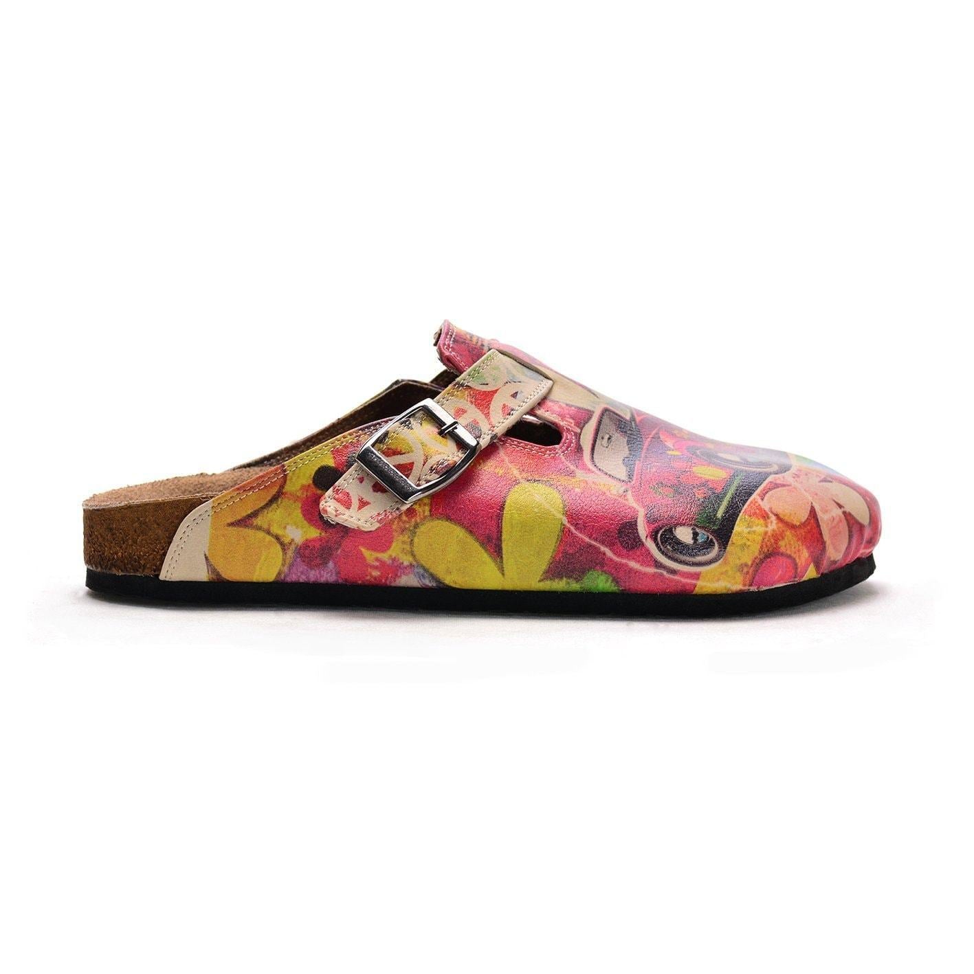 Pink VW Beatle Clogs CAL305 (737699823712)