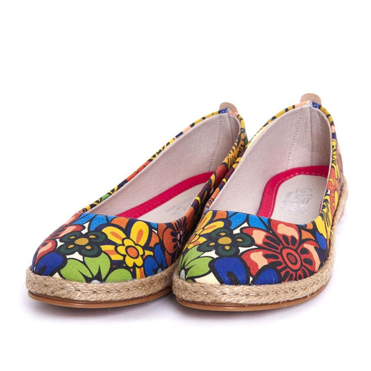 Flowers Ballerinas Shoes FBR1194 (506265600032)