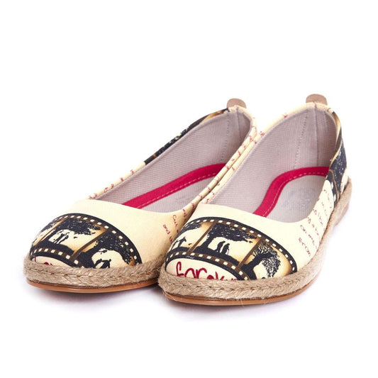 Film Strip Ballerinas Shoes FBR1201 (1405805232224)