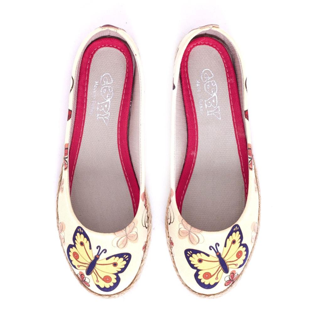 Butterfly Ballerinas Shoes FBR1208 (1405805461600)