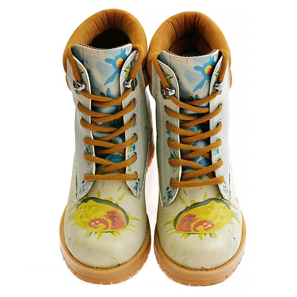 Sunny Day Short Boots KAT111 (506268385312)