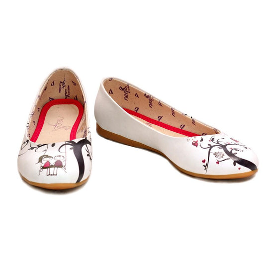 Couple in Love Ballerinas Shoes NFS1001 (770205909088)
