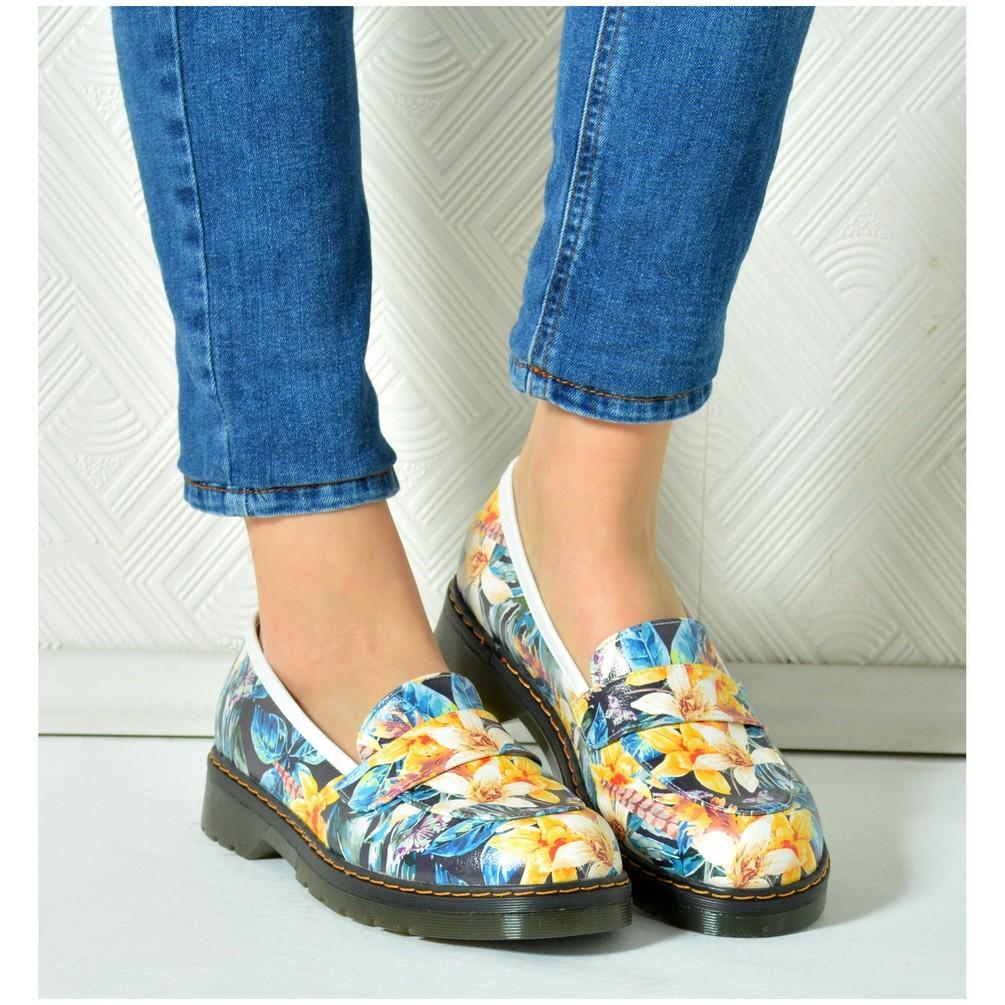 Flowers Oxford Shoes NMOX102 (770212790368)