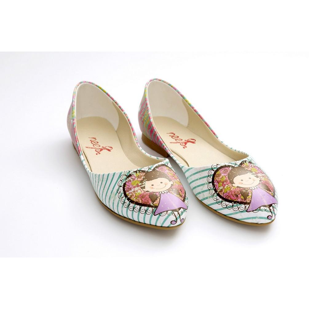 Cute Girl Ballerinas Shoes NSS357 (770221703264)