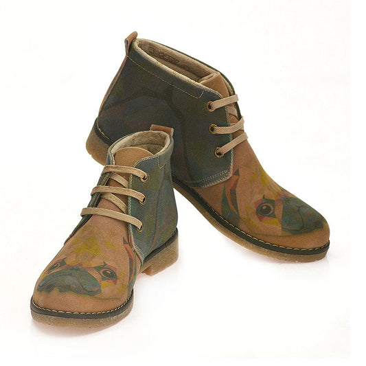 Cute Dog Ankle Boots PH116 (1405807984736)