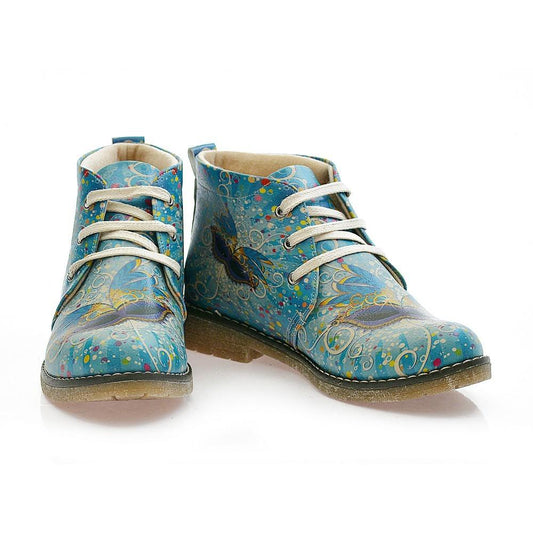 Butterfly Ankle Boots PH204 (1421215334496)