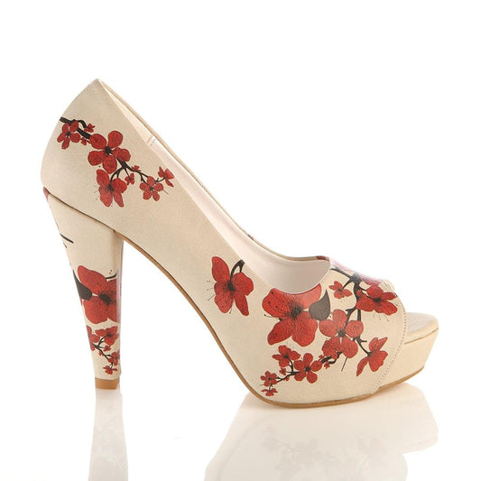 Sakura Heel Shoes PLT2043 (1405808410720)