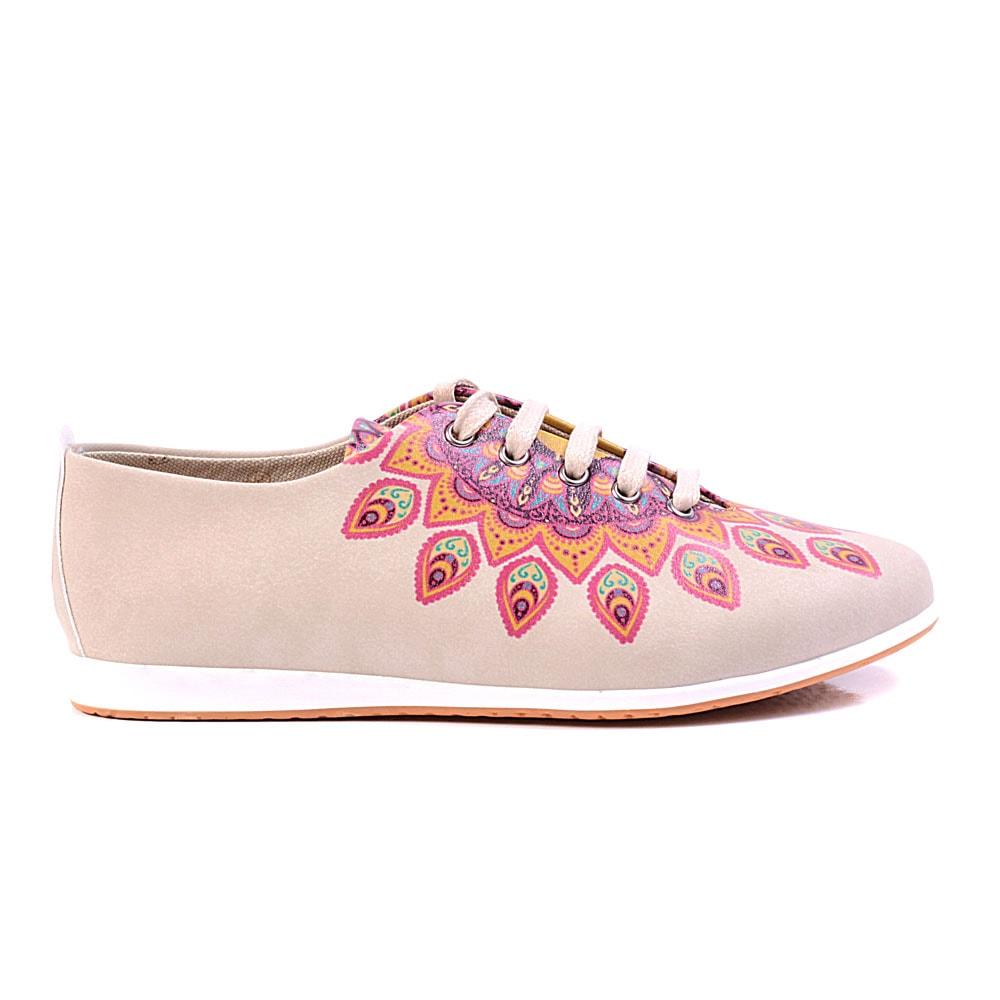 Pink Pattern Ballerinas Shoes SLV184 (506275594272)