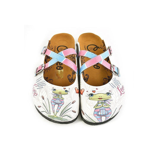 White With Love Crisscross Clogs WCAL148 (737671151712)