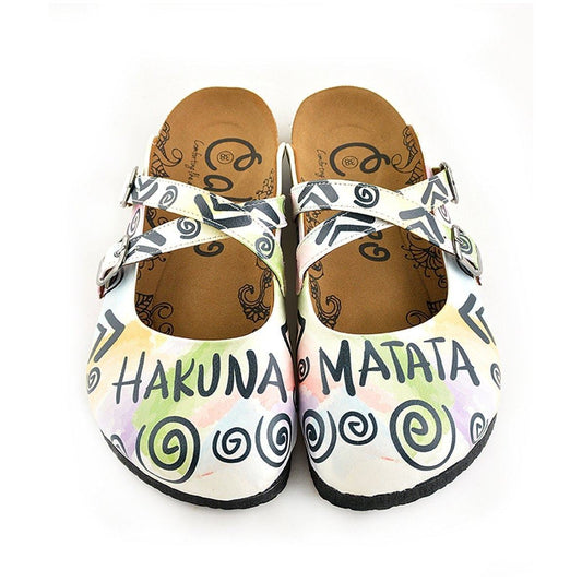 Hakuna Matata Clogs WCAL152 (737667383392)