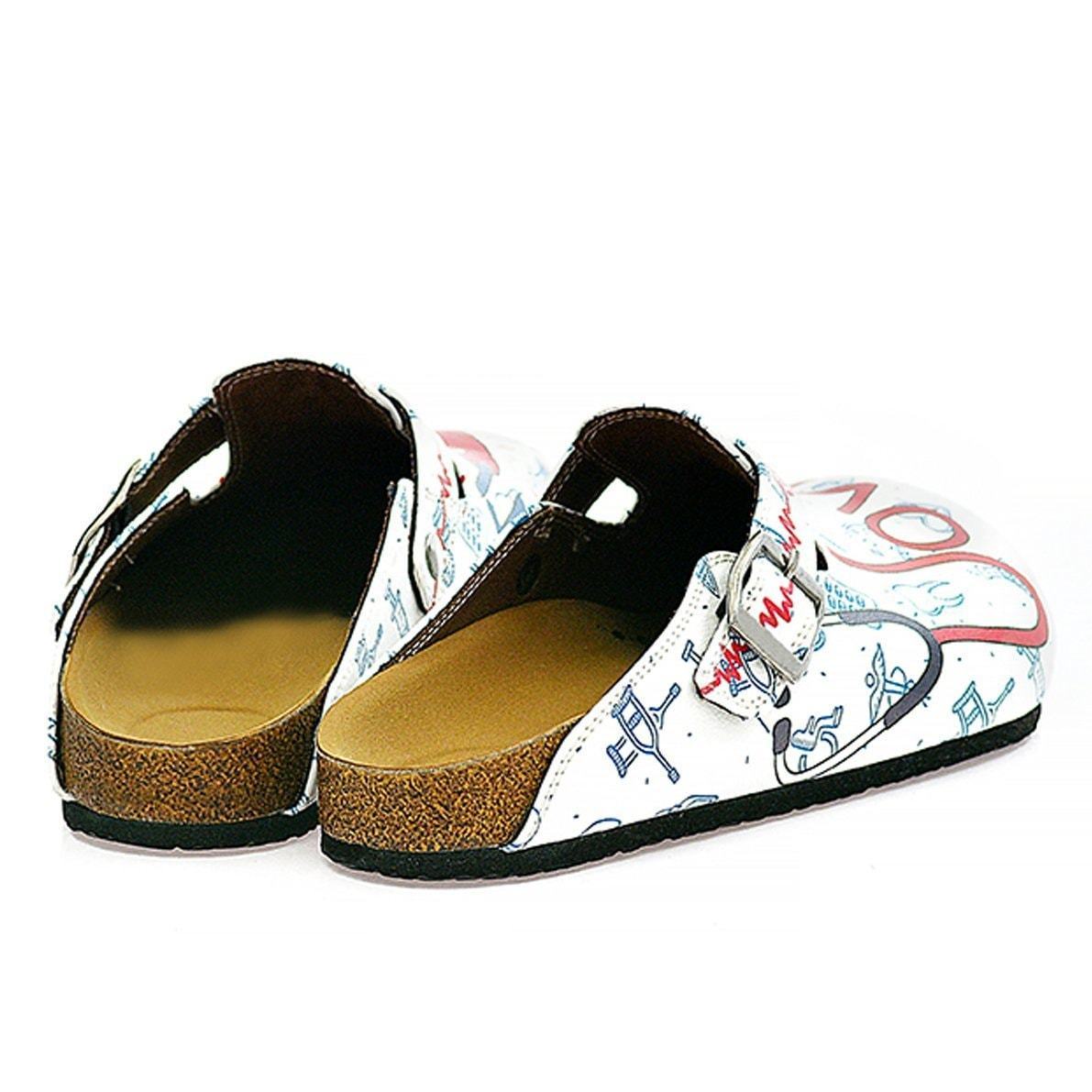 White Doctor Clogs WCAL325 (737670791264)