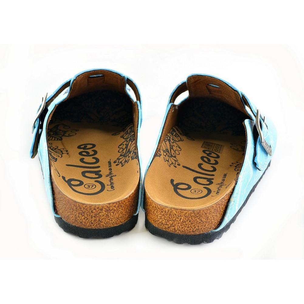 Blue Butterfly Clogs WCAL361 (774938886240)