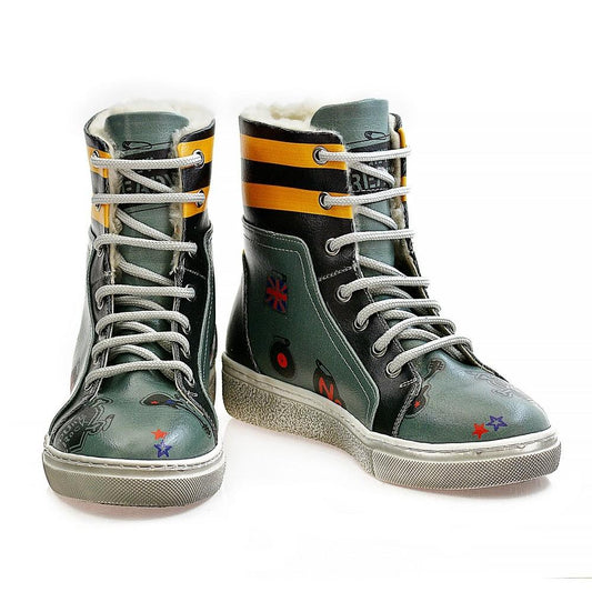 Punk Rock Short Boots WJAS121 (1421404668000)