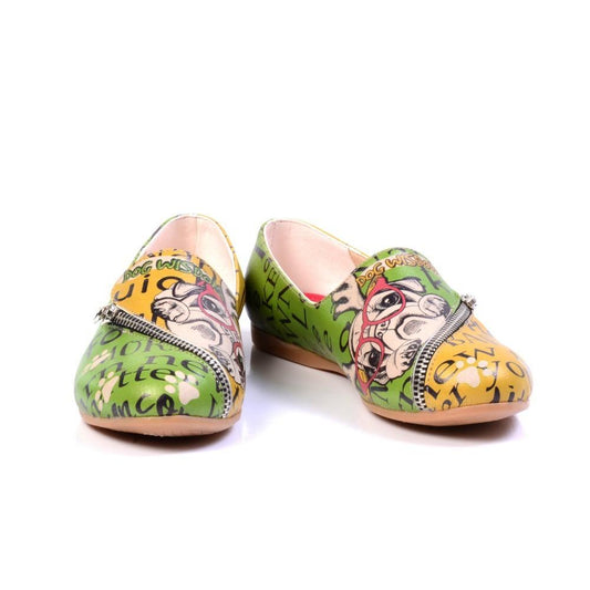 Dog Wishdown Ballerinas Shoes YAB301 (1421237780576)