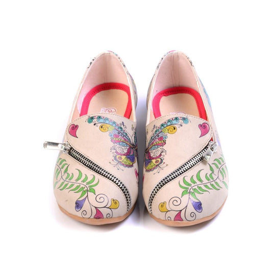 Butterfly Ballerinas Shoes YAB308 (1421238599776)