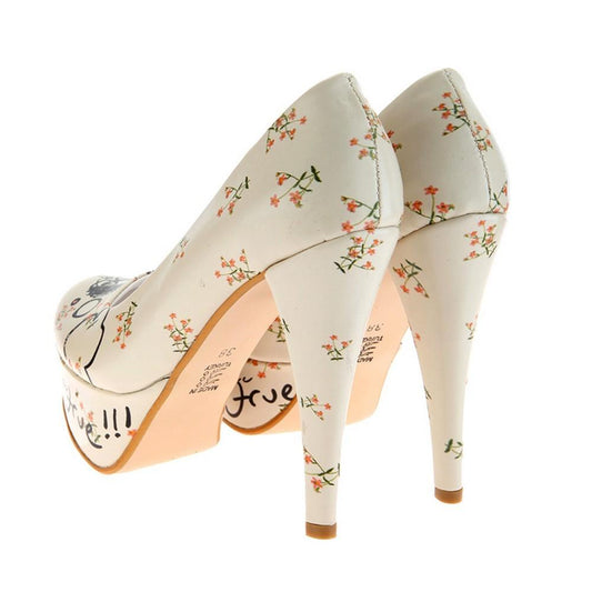 Curly Girl Heel Shoes PLT2017 (1421221560416)