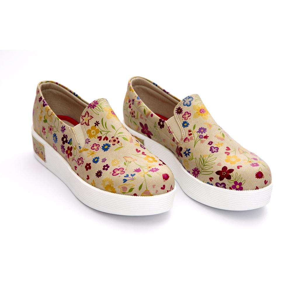 Flowers Sneaker Shoes VN4214 (506280280096)