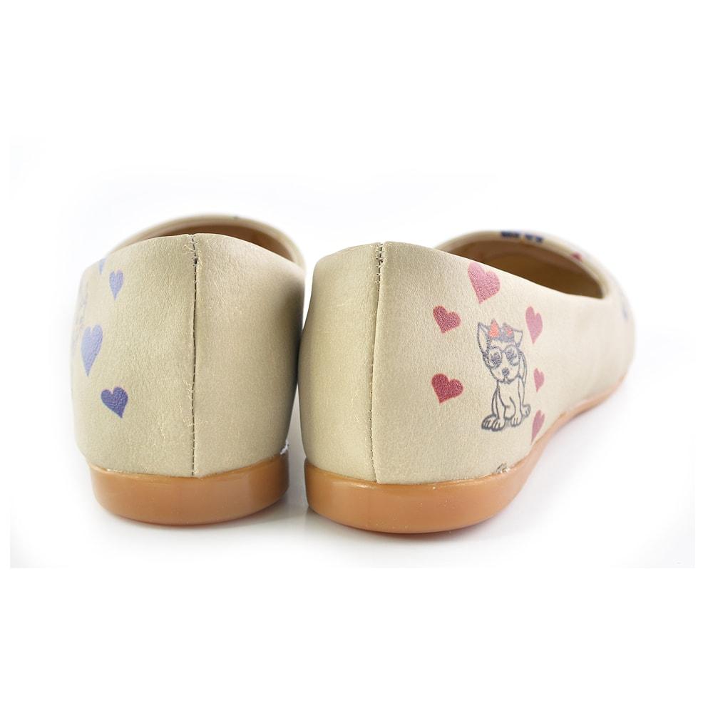 Cute Girl and Animals Ballerinas Shoes 1002 (1405793304672)