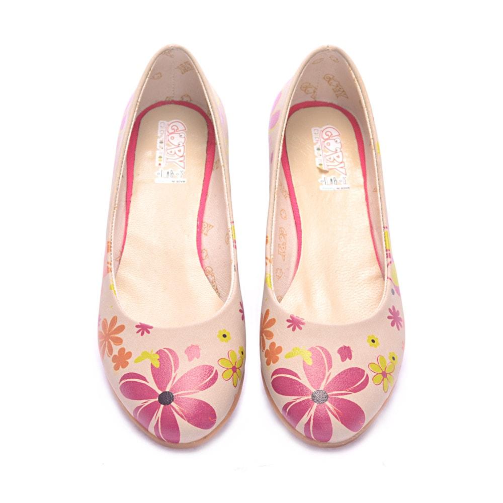 Flowers Ballerinas Shoes 1003 (506260553760)