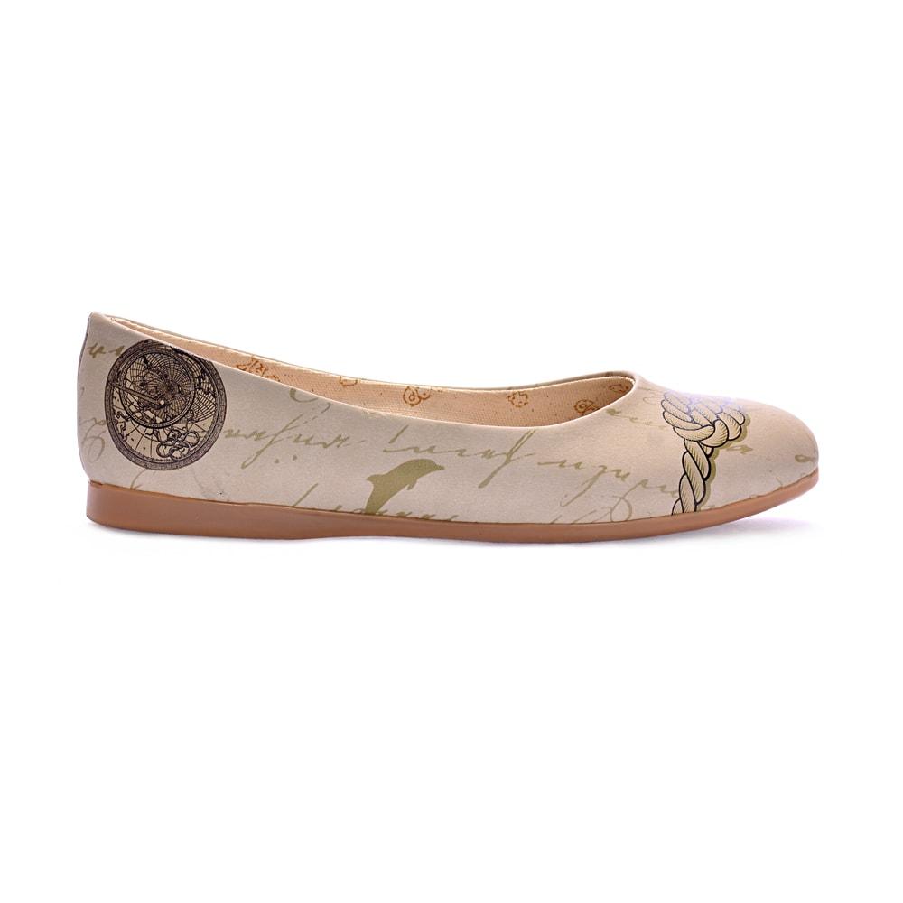 Sailor Rope Ballerinas Shoes 1018 (506260750368)