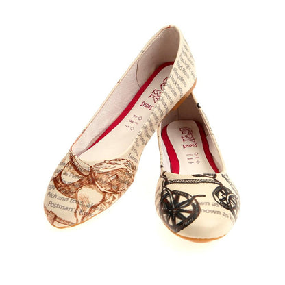 Old Bsycle Ballerinas Shoes 1019 (2198971154528)