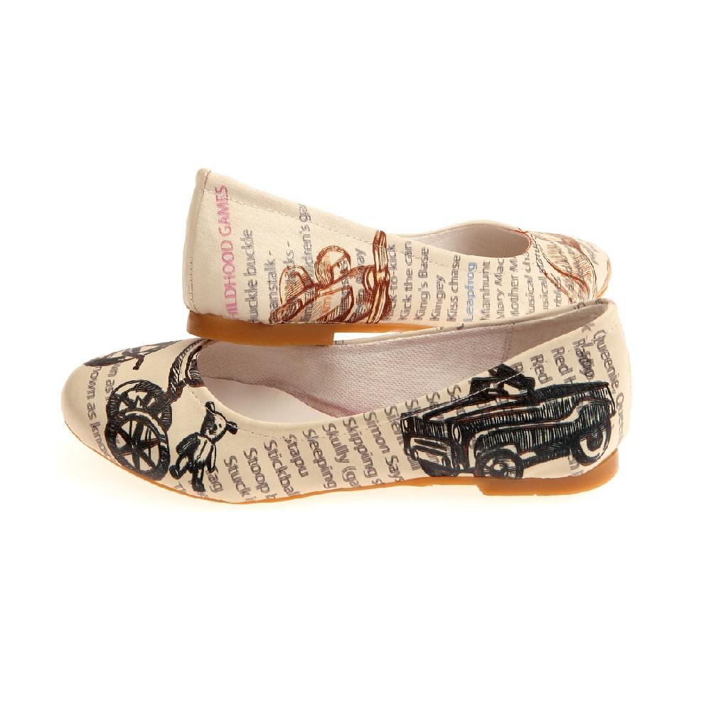 Old Bsycle Ballerinas Shoes 1019 (2198971154528)