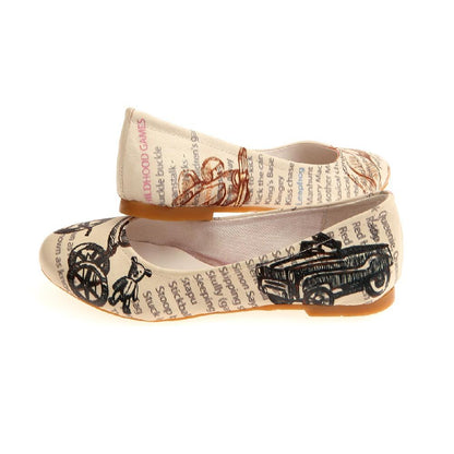 Old Bsycle Ballerinas Shoes 1019 (2198971154528)