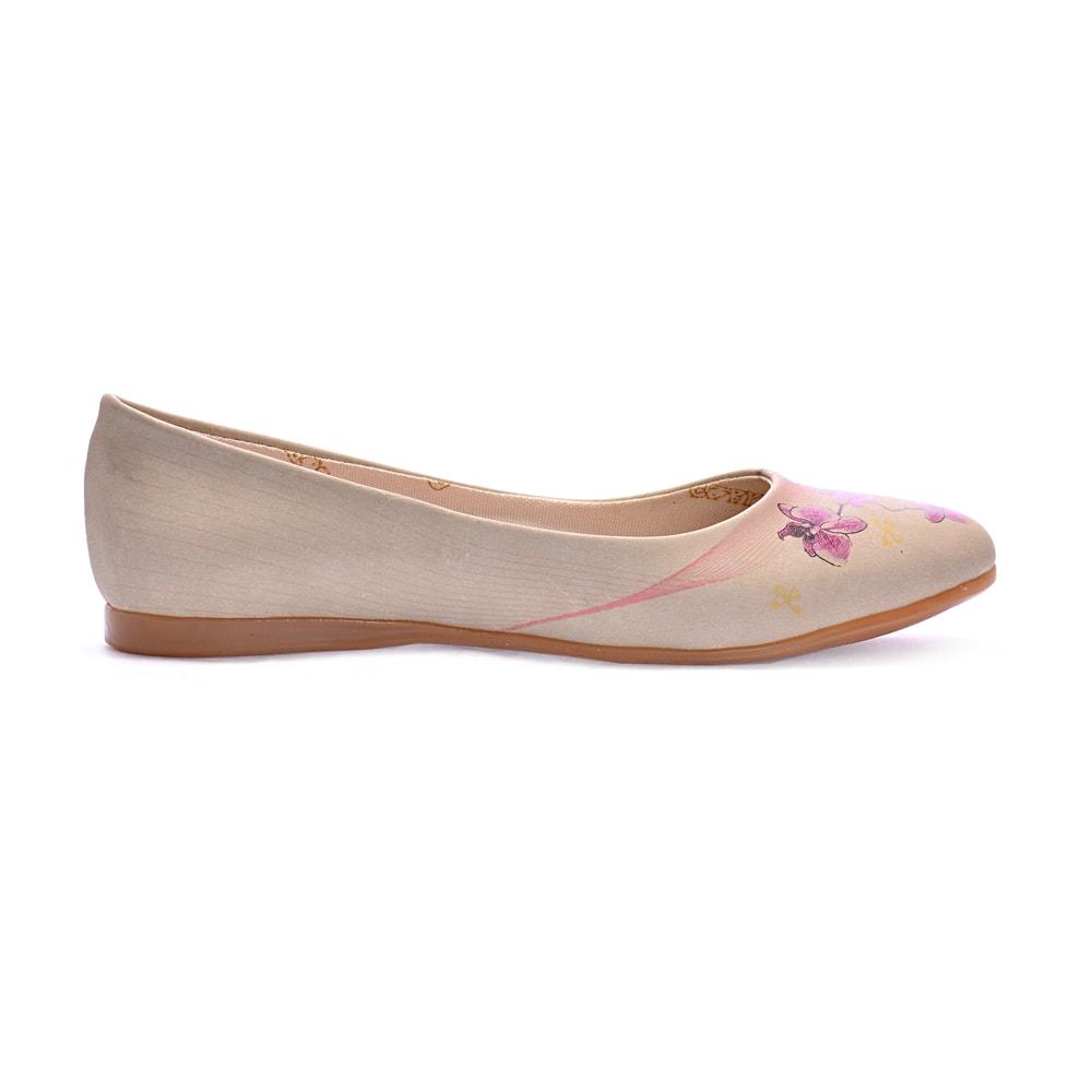 Purple Flower Ballerinas Shoes 1021 (1405793468512)