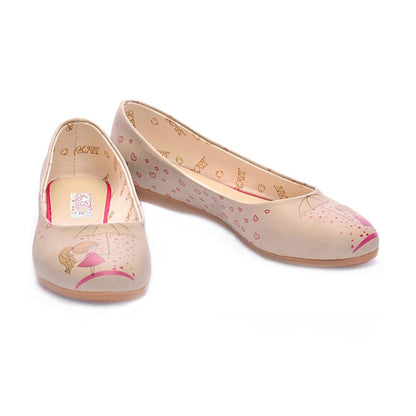 Heart Raining Ballerinas Shoes 1023 (506260815904)