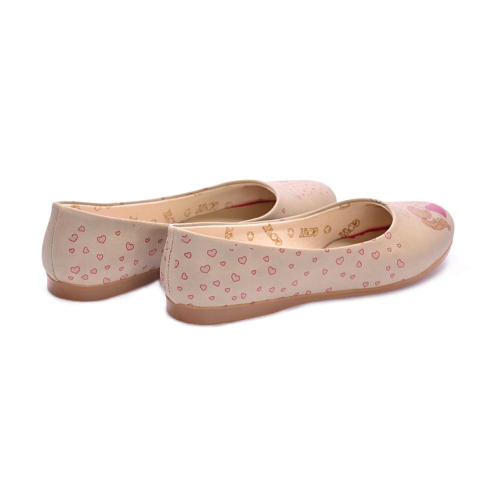 Heart Raining Ballerinas Shoes 1023 (506260815904)