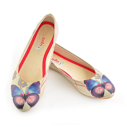 Daisy and Butterfly Ballerinas Shoes 1028 (506261012512)