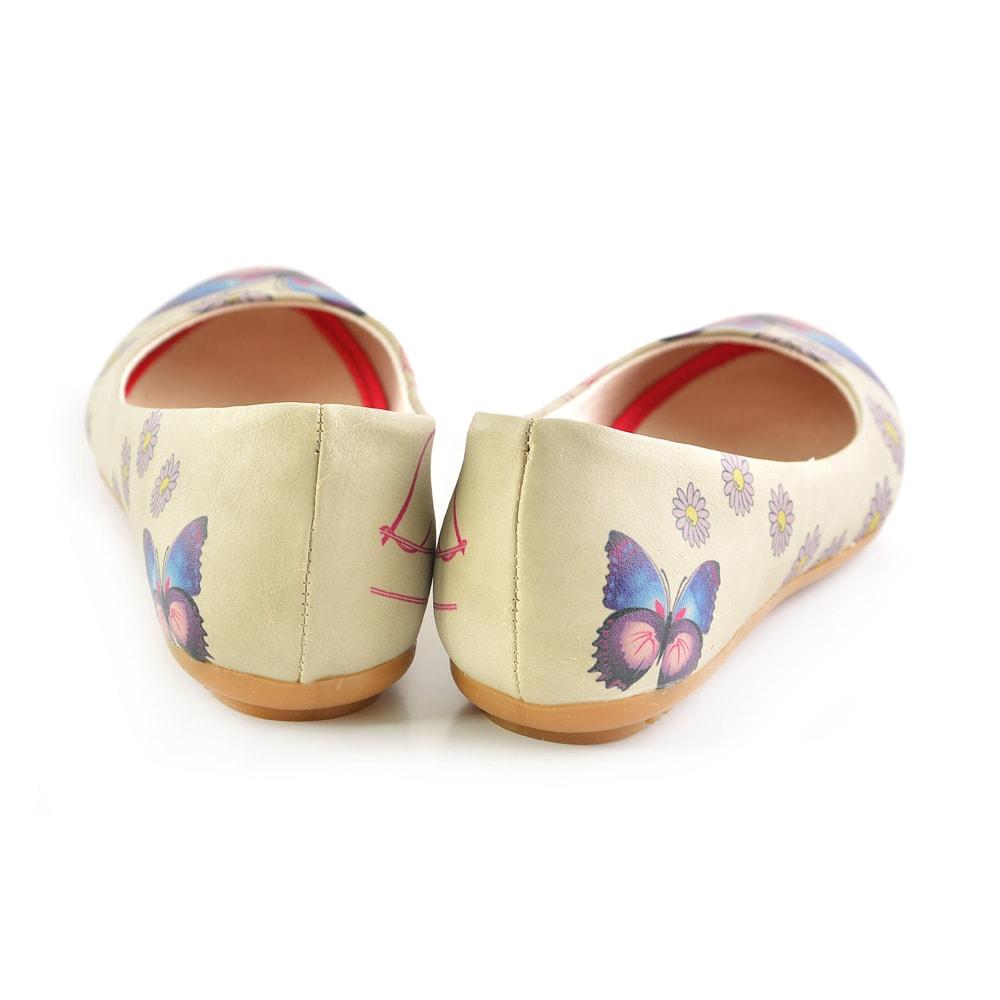 Daisy and Butterfly Ballerinas Shoes 1028 (506261012512)