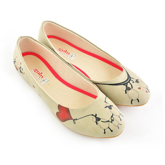 Sheep Love Ballerinas Shoes 1029 (506261045280)