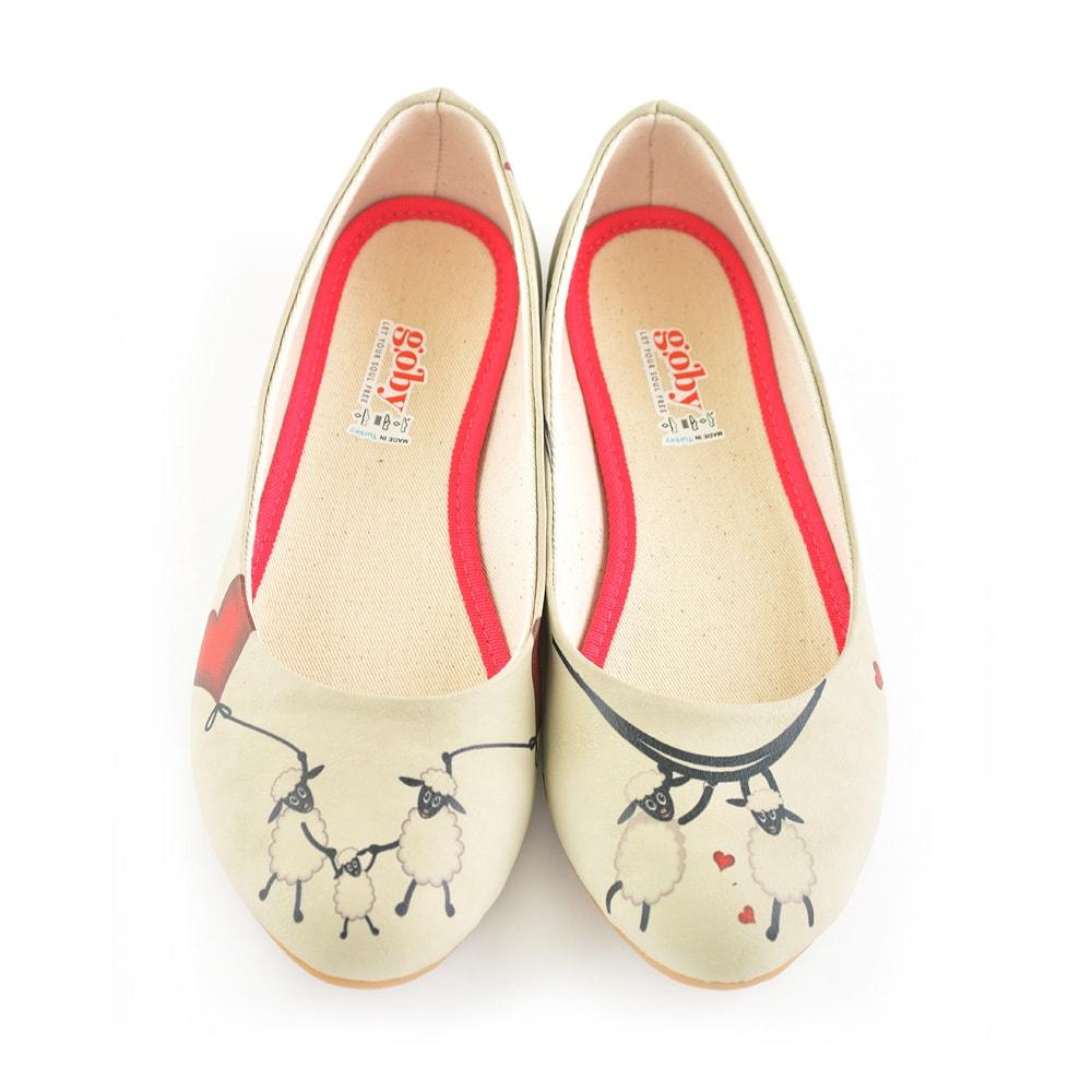 Sheep Love Ballerinas Shoes 1029 (506261045280)