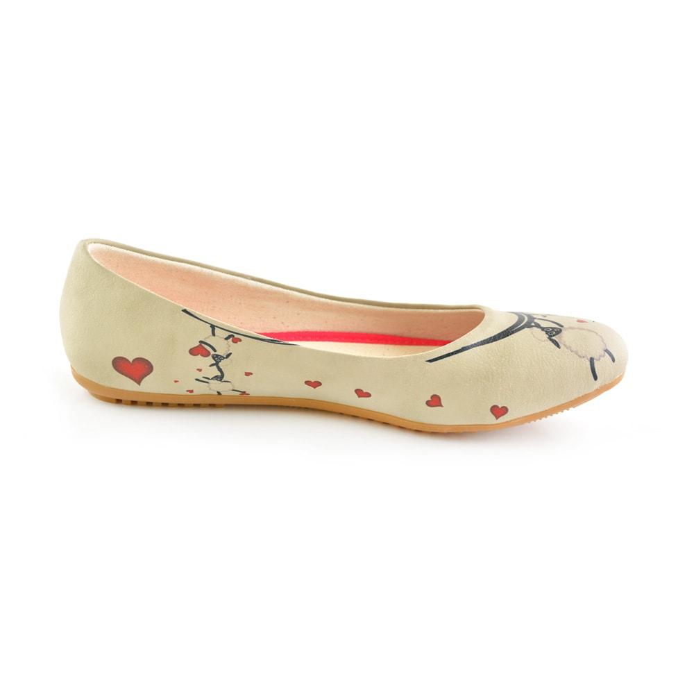 Sheep Love Ballerinas Shoes 1029 (506261045280)