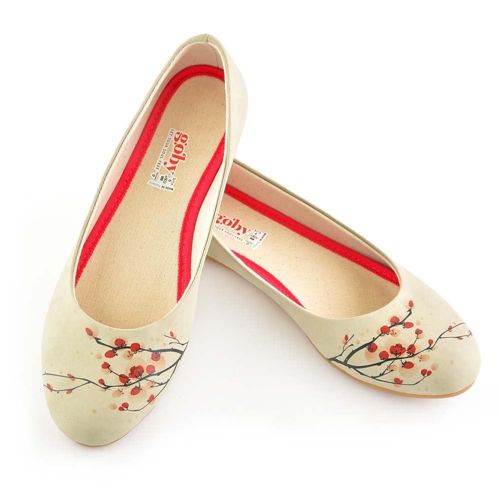 Cherry Blossom Ballerinas Shoes 1031 (506261110816)