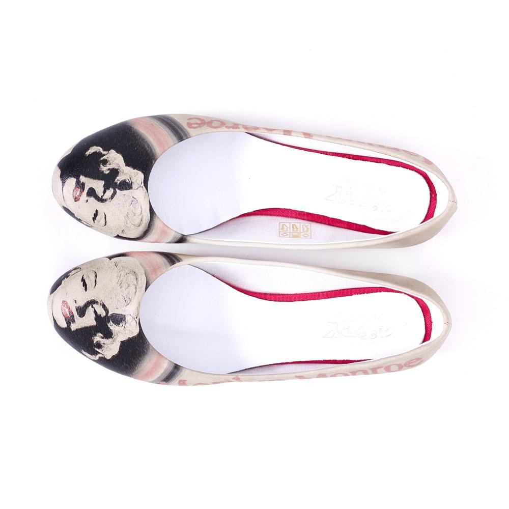 Marilyn Monroe Ballerinas Shoes 1036 (506261176352)