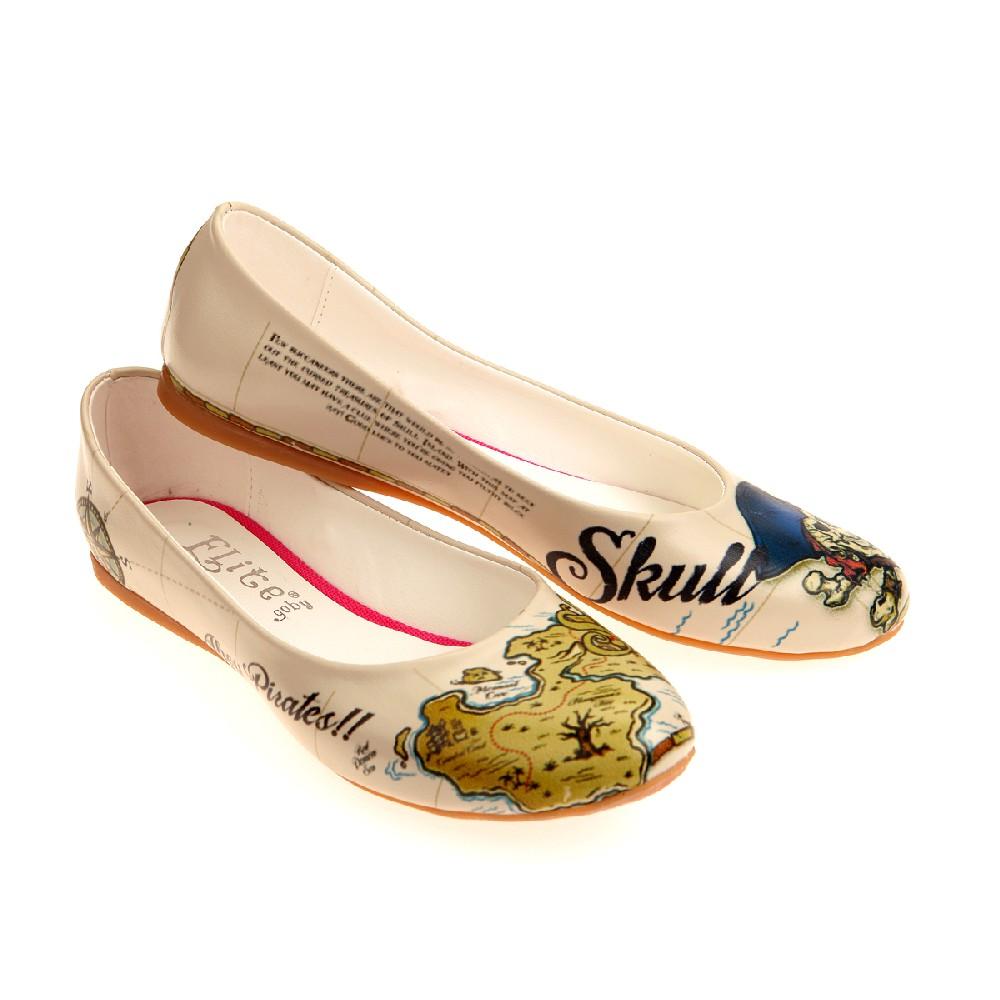 Pirates Ballerinas Shoes 1046 (2198972006496)