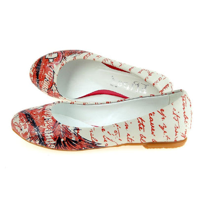 Wounded Heart Ballerinas Shoes 1063 (2198973448288)